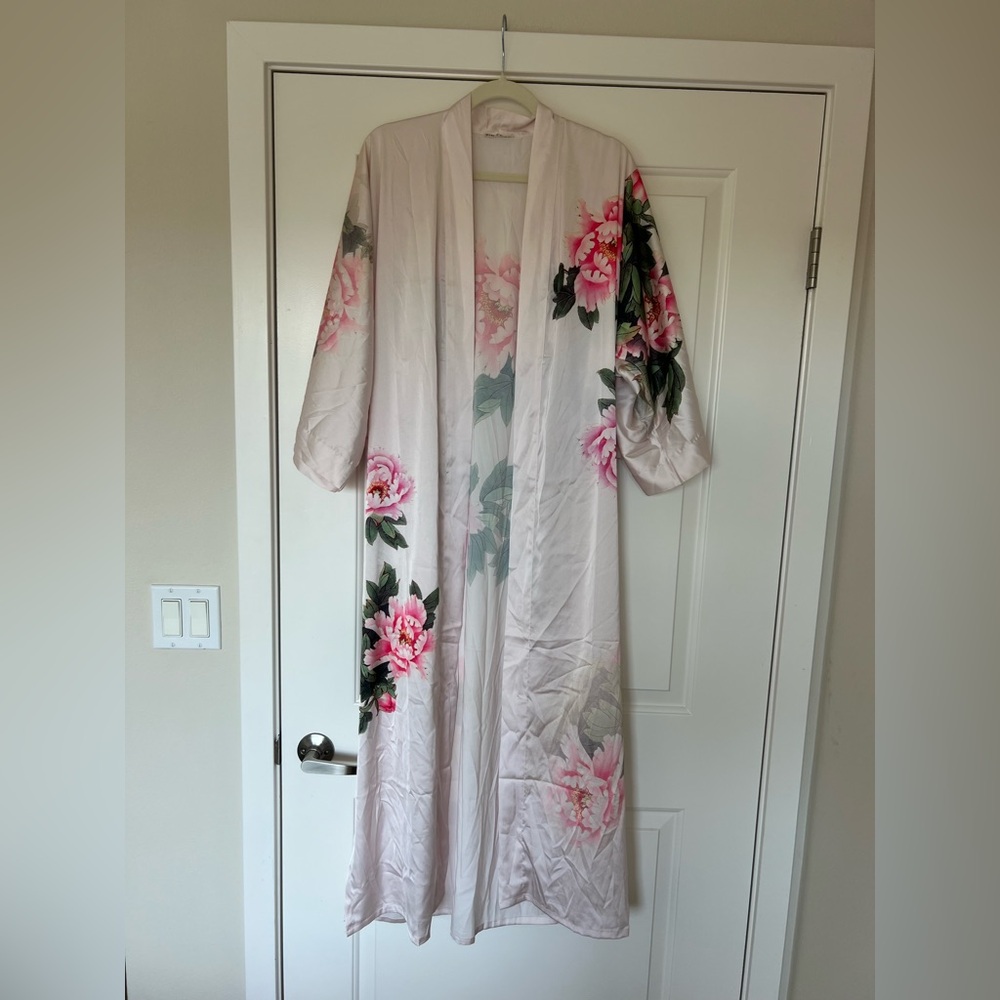 Floral Pink Kim+Ono Robe